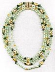 green aventurine gem beads